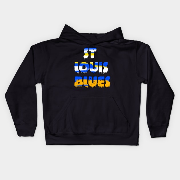 St louis blues Kids Hoodie by Cahya. Id